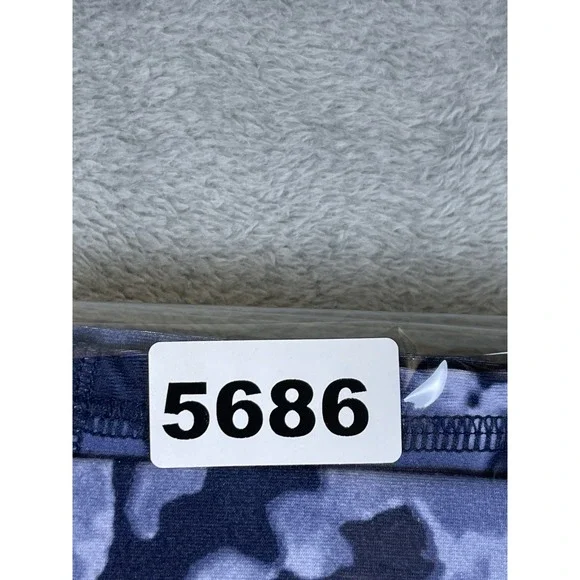 Fabletics Pants Womens XXL Blue Tie Due High Waist Skinny Leggings 1617843 - Picture 9 of 9